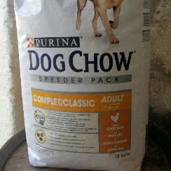 dog chow 18kg complet poulet