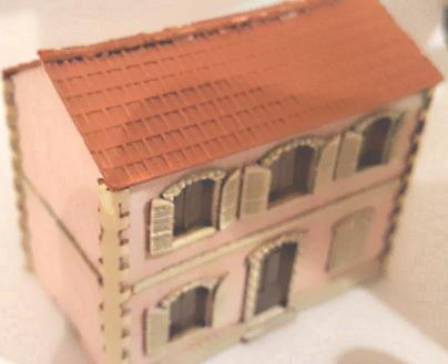 JOUEF MAQUETTE À monter immeuble d'angle toit zinc + tuiles 1352 NEUF (n°2) EUR 50,00 - PicClick FR