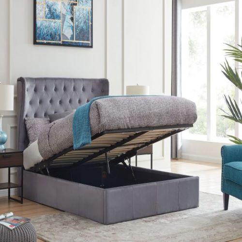 Holway Double Ottoman Bed With Mattress Pay Weekly
