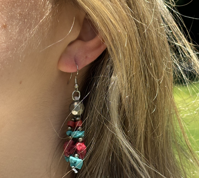 Aros racimos piedras