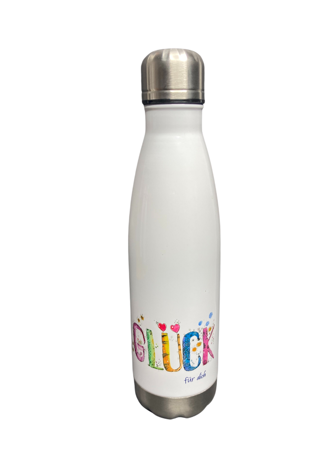 Thermosflasche "Glück - für dich"