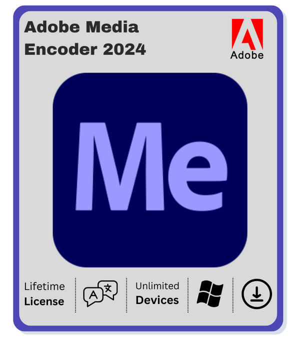 Adobe Media Encoder 2024 | Ready to Use Windows License Included