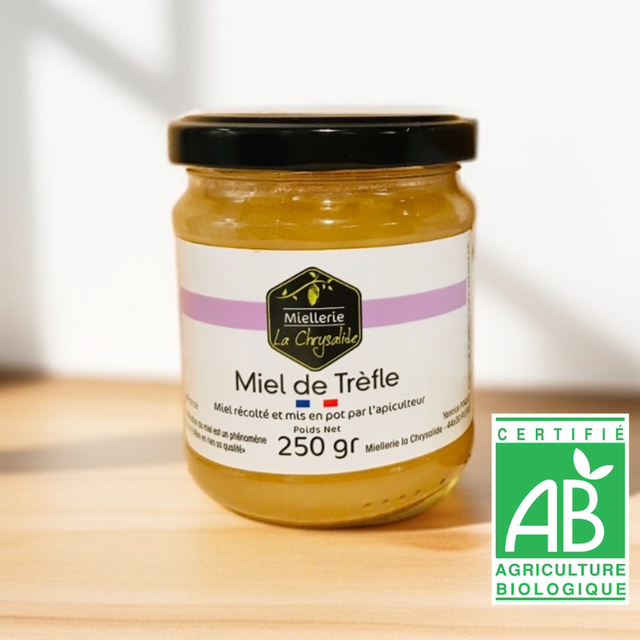 -x- Miel de Trèfle Bio - 250 gr