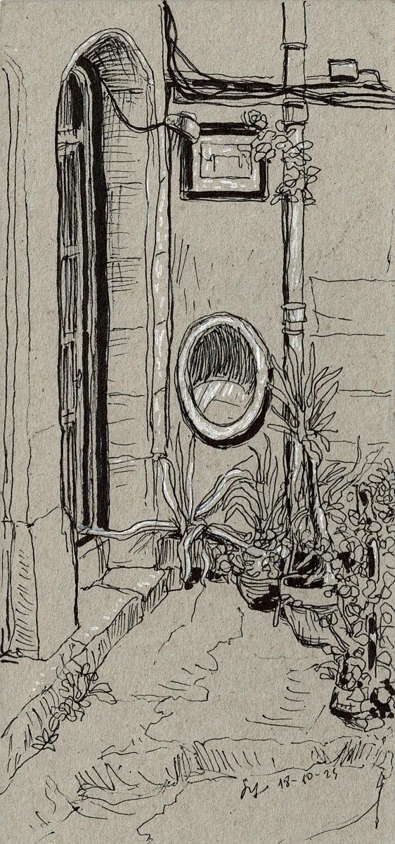 Dibujo Rincón Bilbao la vieja 