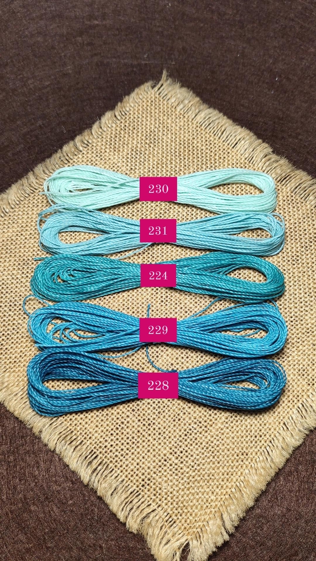 SET de 5 Bobinas de HILO Encerado