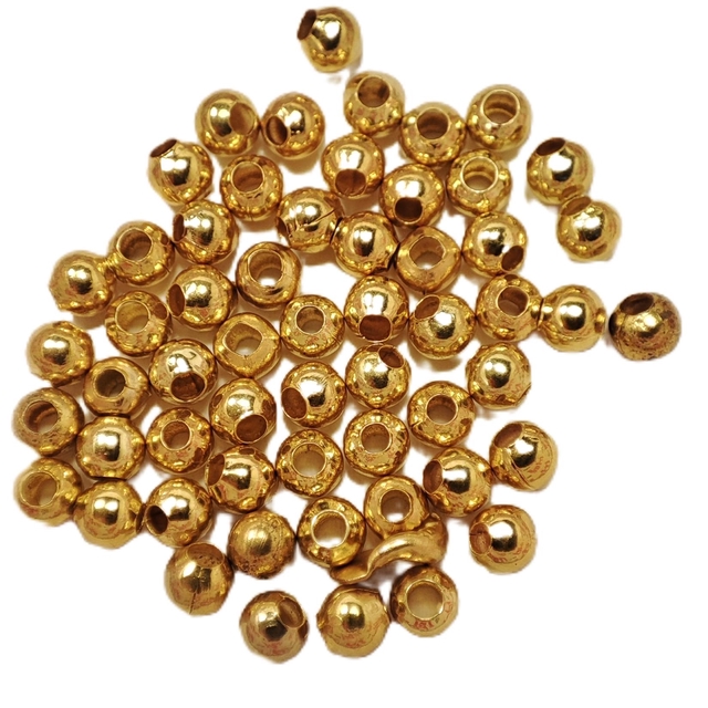 BOLITAS METAL DORADAS 