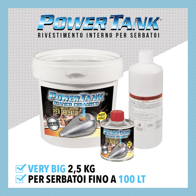 Power Tank Gum Per Trattamento Serbatoi - Kit Riparazione Antiruggine Per Moto E Auto - Foto 7