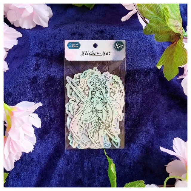 Holo Sticker-Set  | Genshin Impact