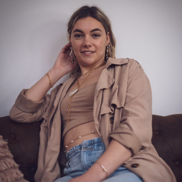 Chaîne de taille en perles d’eau douce - JASMIN