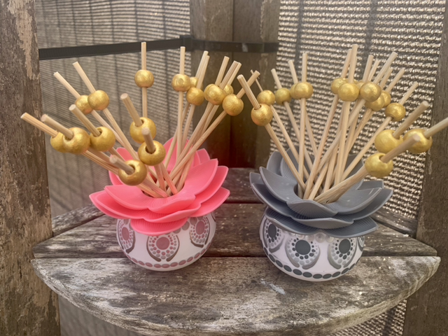 Supports pics apéritifs lotus 