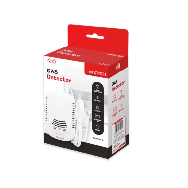 Rilevatore di GAS metano e GPL conforme alla normativa EN50194-1.