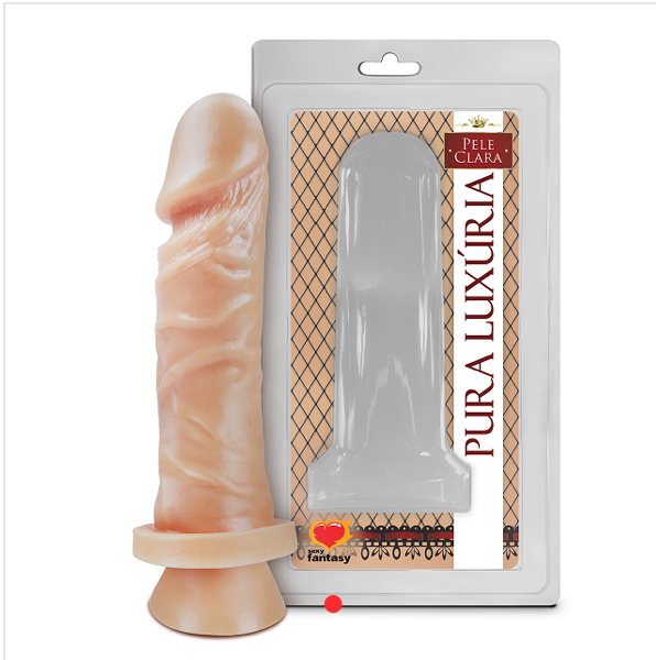 Pênis Realístico Com Ventosa - 15,3cm X 4cm Referência: PV001