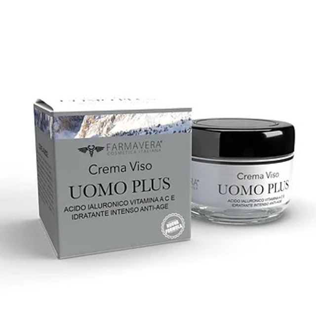Crema Viso Uomo Plus