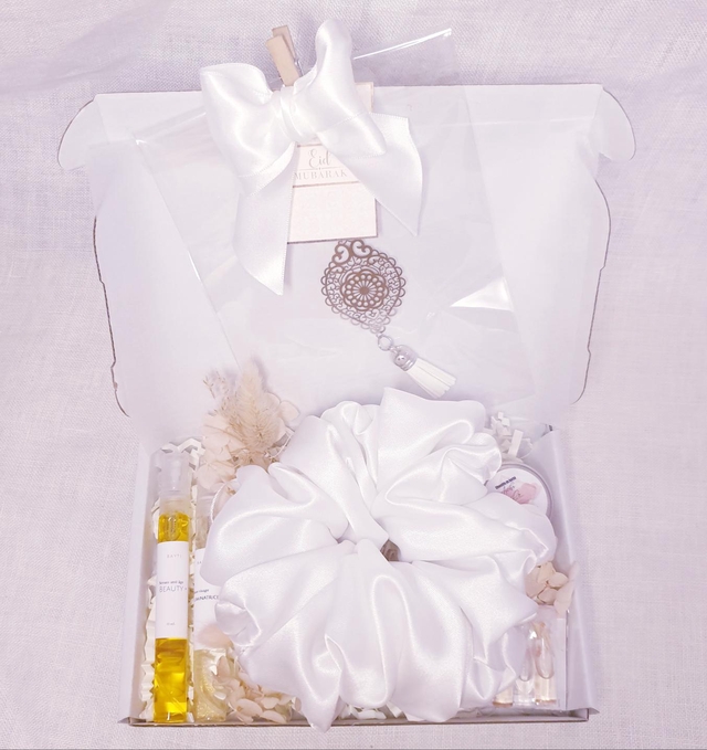 Coffret  merveilles  satinées blanc