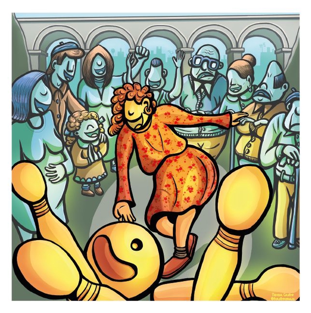 Bolaris - Ilustración Distrito Este Donostia - San Sebastián