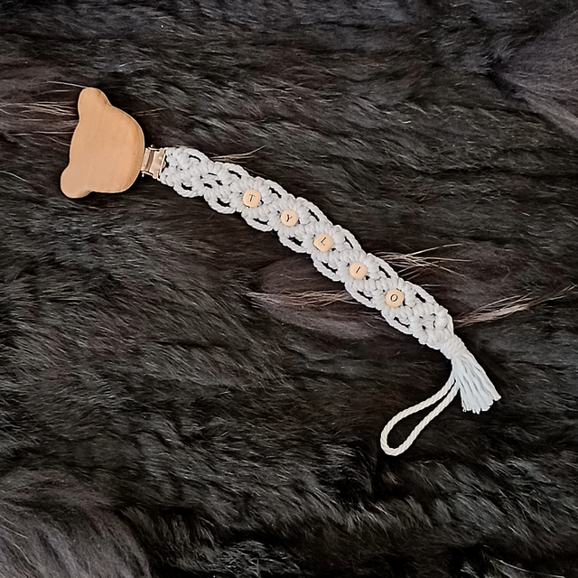 Attache tétine Prénom