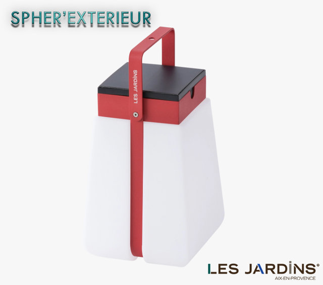 Précommande Lanterne solaire BUMP 300 Lumens Rouge