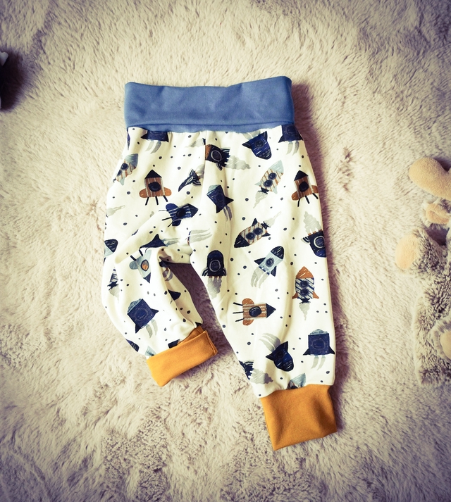 D* 9/12 Pantalon évolutif "FUSEE"