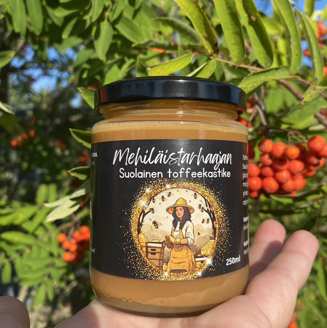 Mehiläistarhaajan Suolainen toffeekastike