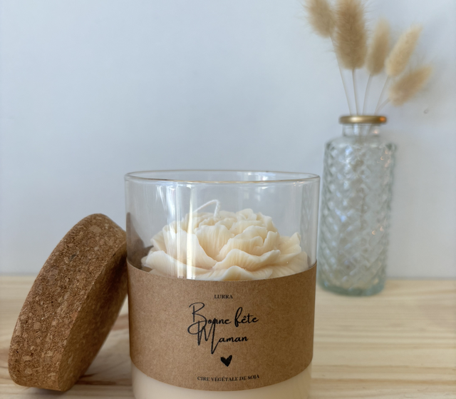 Bougie « Bonne fête maman »