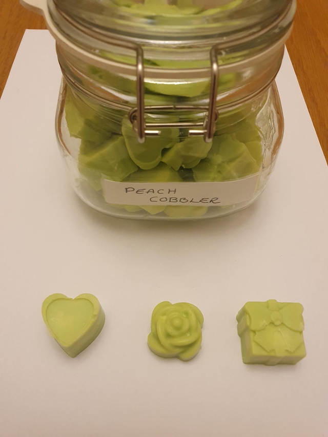 Peach Cobbler Soy Wax Individual Melt