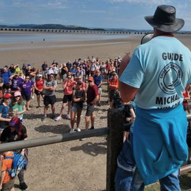 Place on the Morecambe Bay Walk 21 June 2025