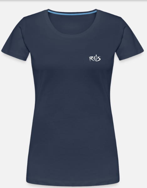 Damen T-Shirt navy