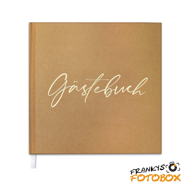 Gästebuch Mit Goldenem Titel