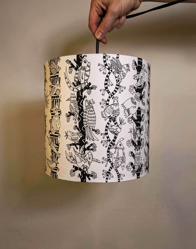 Suspension "Oiseaux" Blanc