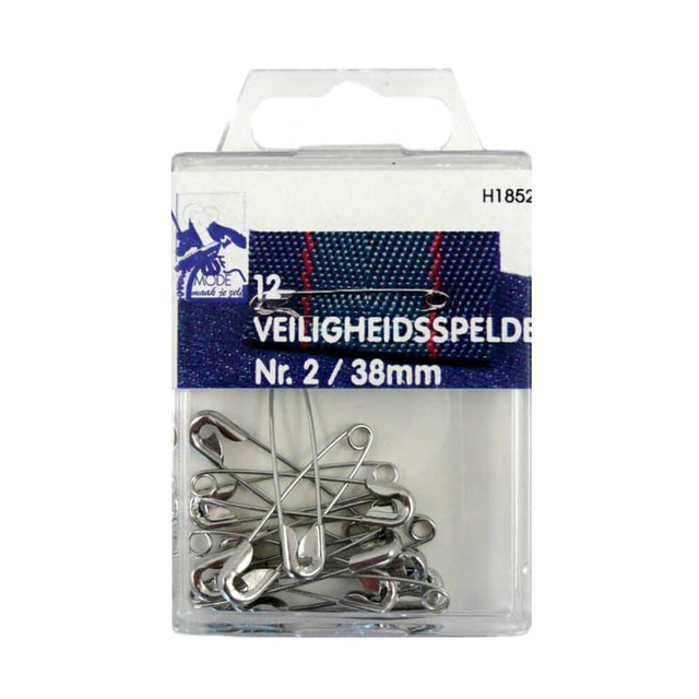 Veiligheidsspelden 38 mm (12 stuks) 185201
