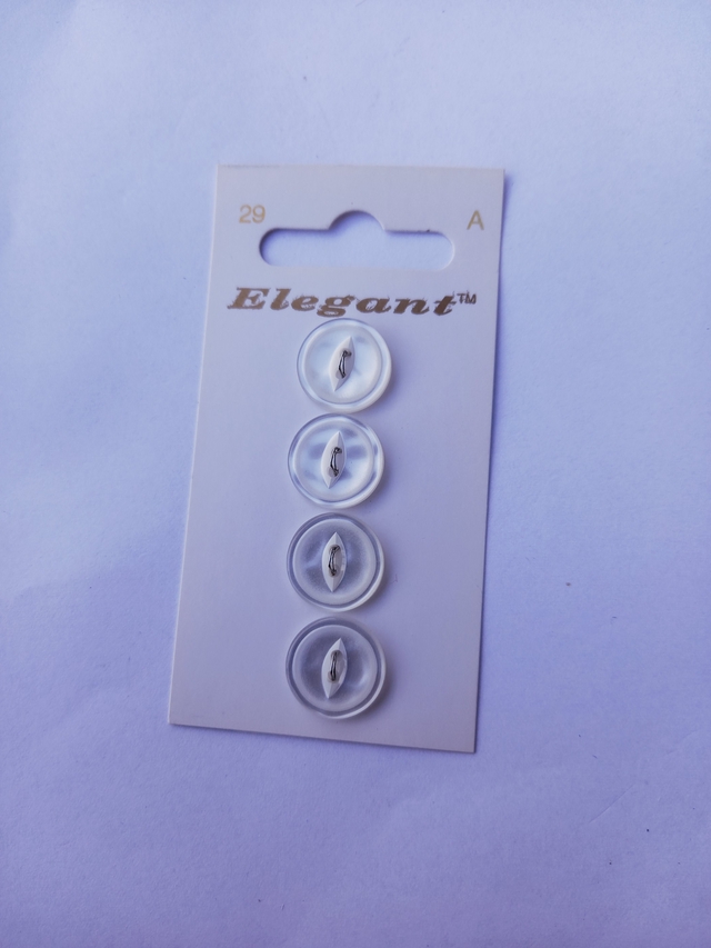 Knoop 029 (Elegant)   Wit glans