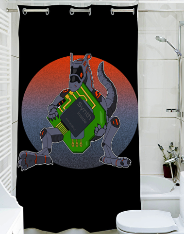 Rigsly: Synth inside Duschvorhang 140cm x 200cm
