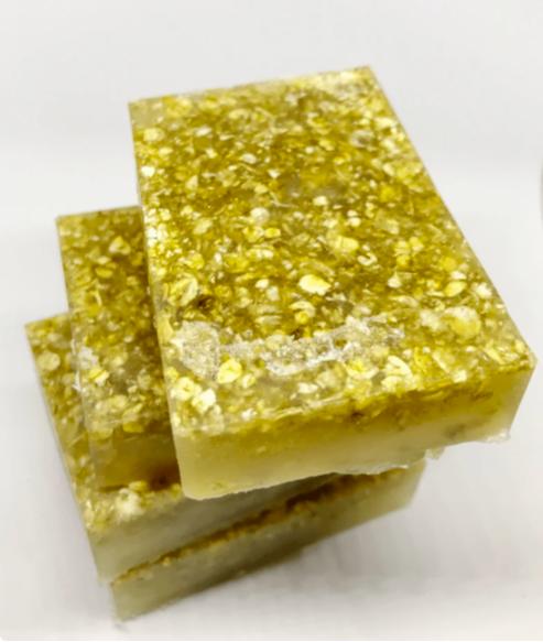 Oat, honey and goats milk soap