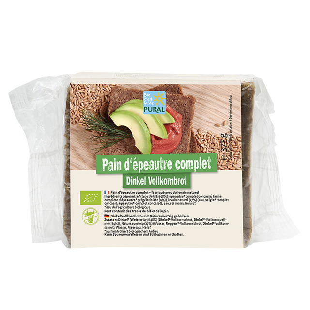 Pural Dinkel Vollkornbrot 375g