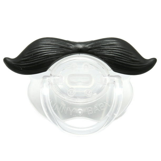 Chupete bigotes niño