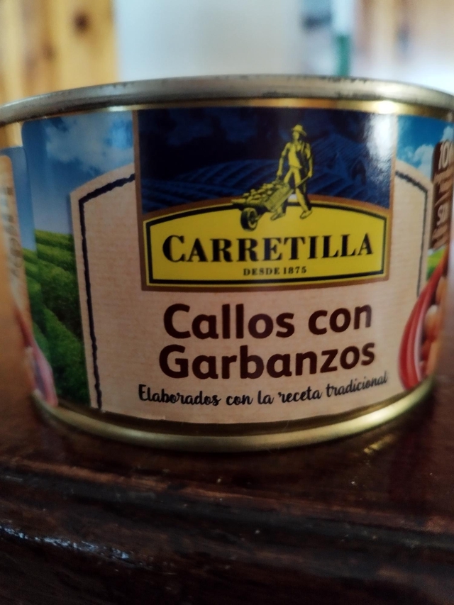 Callos con Garbanzos