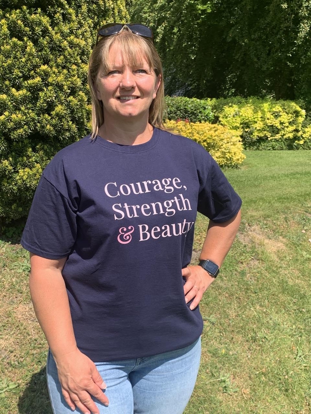 Courage, Strength & Beauty Tee