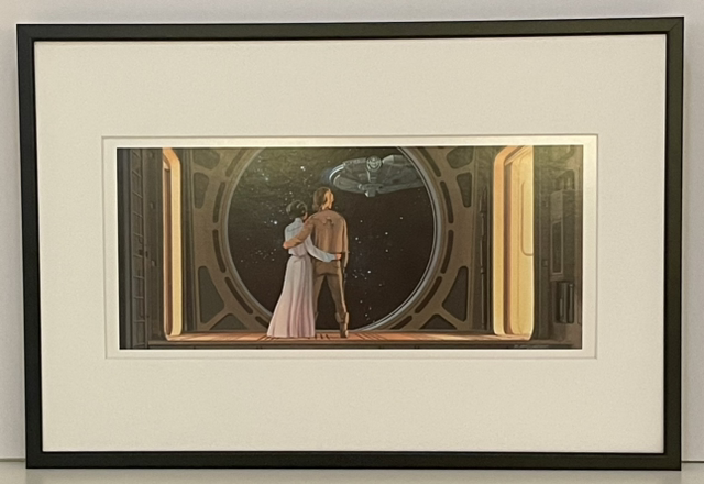Luke und Leia - Ralph McQuarrie / Star Wars 