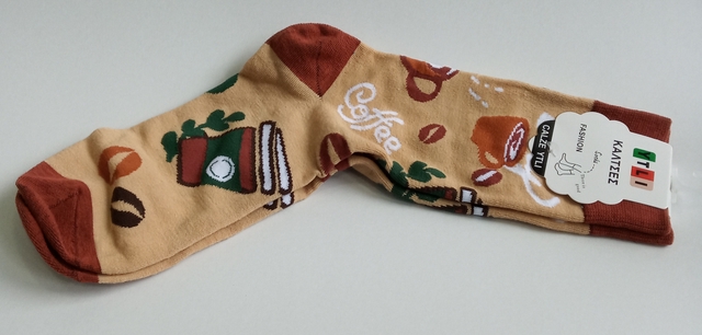 ΚΑΛΤΣΕΣ UNISEX ΜΕ ΘΕΜΑ ΚΑΦΕΔΕΣ