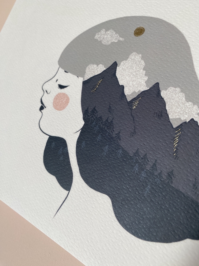 Stampa A4 - La montagna