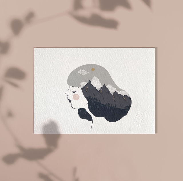 Stampa A4 - La montagna