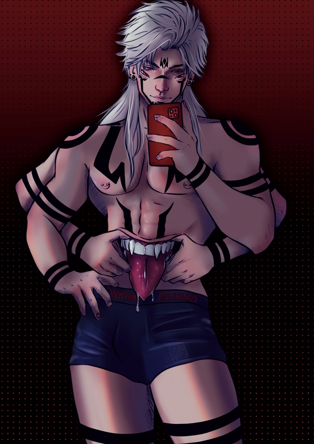 Sylus x Sukuna Crossover A4 Print