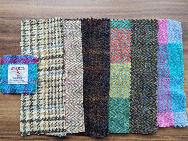 Lesezeichen Harris Tweed (verschiedene Farben)