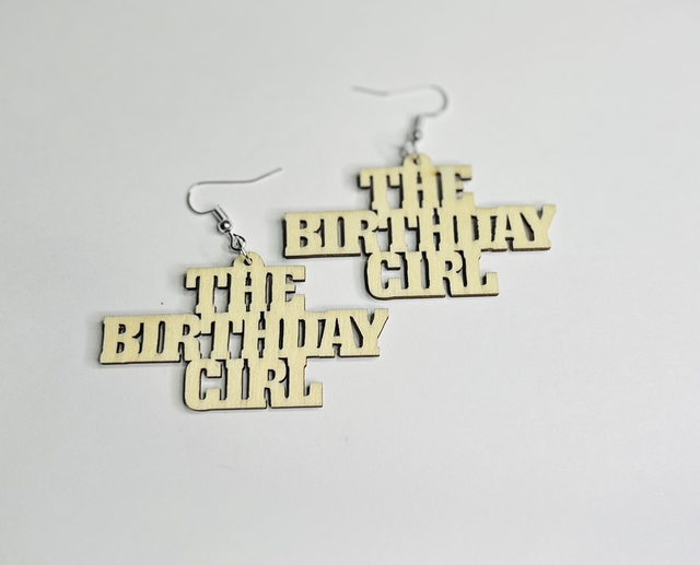 Oorbellen The Birthday Girl