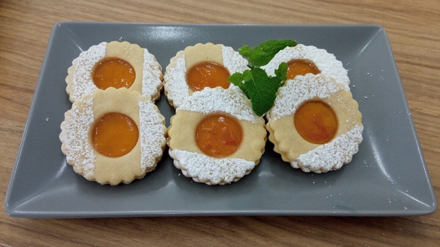 OCCHI DI BUE ALL'ALBICOCCA Confezione 500 gr.