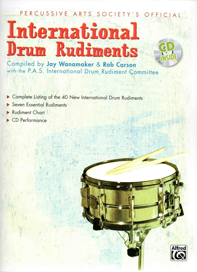 INTERNATIONAL DRUM RUDIMENTS  +  CD 