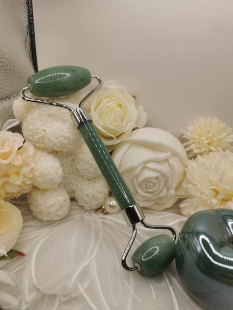 Rouleaux de Massage Visage en Pierres Naturelles