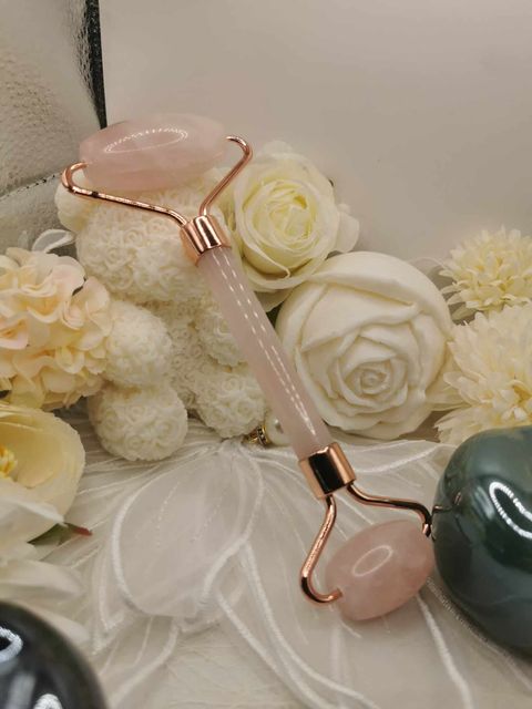 Rouleaux de Massage Visage en Pierres Naturelles