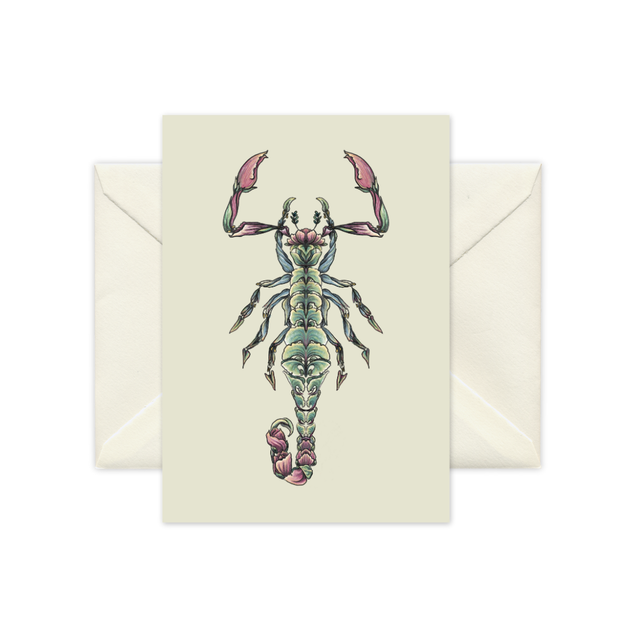 A6 mini print - Scorpion