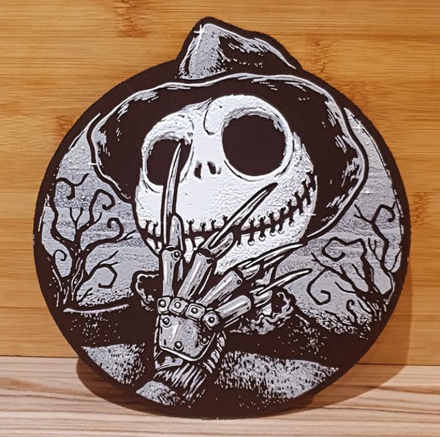 Jack/freddy wall art 
